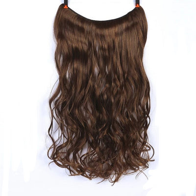 24 inches Women Fish Line Hair Extensions