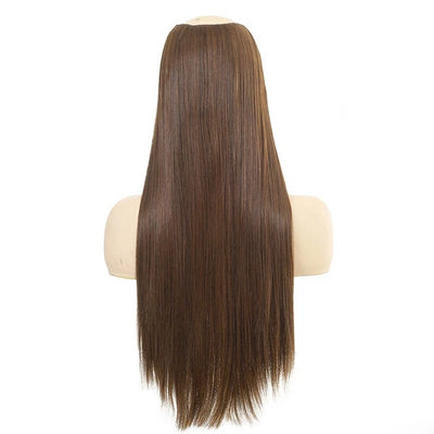 24" 170g U-Part Clip in Hair Extension Straight & Wavy Ombre