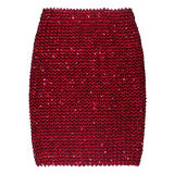 Womens Skirts Pencil Skirt Short Wrap Skirt