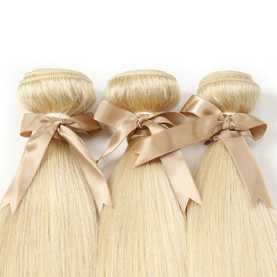 Honey Blonde Bundles 1/3/4 Bundles Remy Hair Weaving