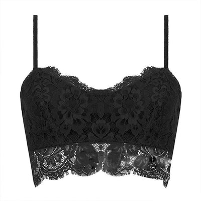 Fashion Sheer Lace floral Bralette Bras