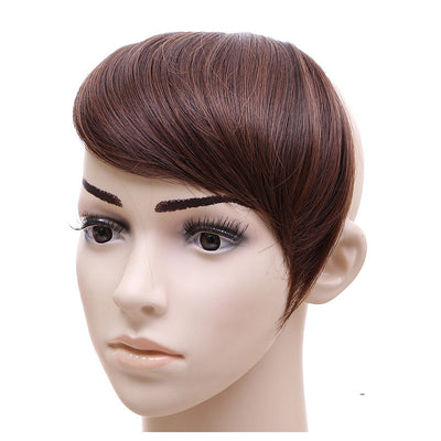 Synthetic Hair Fake Bangs Clip In Women's Hair Extension