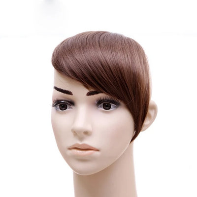 Synthetic Hair Fake Bangs Clip In Women's Hair Extension