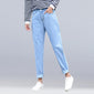 Denim pants female summer autumn loose casual jeans