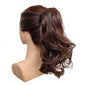 Short Wavy Ponytail Hair Extensions Claw Ponytails