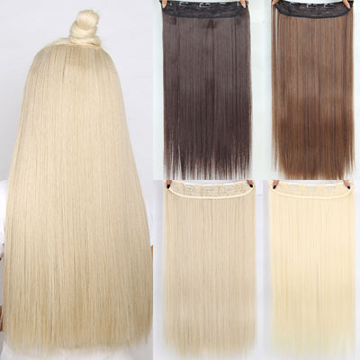 HAIR 22 inch(55cm)  Long Straight Women Clip in Hair Extensions