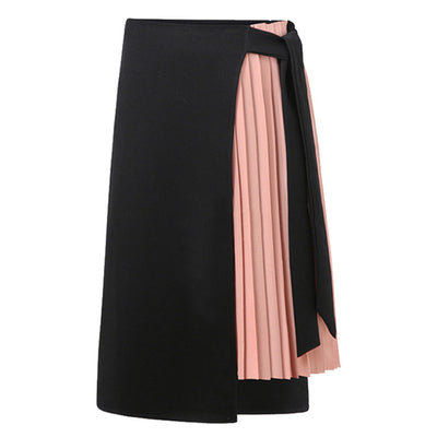 Women skirt Casual Polyester Chiffon