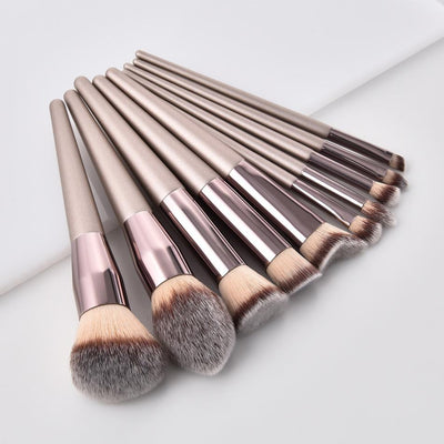 Women's Fashion Brushes Wooden Makeup Brush Sets