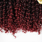 Brazilian jerry curl bundles weave Synthetic Braiding hair