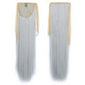 Tie on Ponytail Hair Extension Tail Hairpiece Long Straight Synthetic Women's Hair