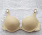 Simple push up bra front button candy color