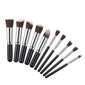 10pcs Rainbow Makeup Brushes Set
