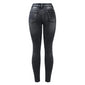 Women`s Mid High Waist Stretch Denim Skinny