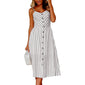 Sun dress sundress polka dot wrap for women