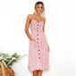 Sun dress sundress polka dot wrap for women