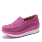 Platform Loafers Ladies Elegant Genuine Leather