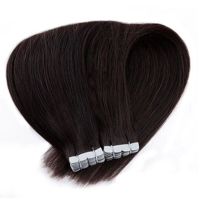 Human Hair Adhesive Extension 12" 16" 20" 10/20/40pcs