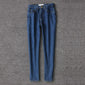 Hgh waisted jeans blue casual pencil trousers