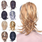 Braiding Hairpiece Synthetic Hair Blonde Black Clip In Hair Extension