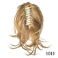 Braiding Hairpiece Synthetic Hair Blonde Black Clip In Hair Extension