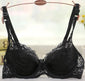 Women's Lace Unlined Underwire Push Up Bra
