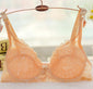 Women's Lace Unlined Underwire Push Up Bra