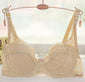Women's Lace Unlined Underwire Push Up Bra