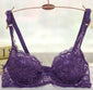 Women's Lace Unlined Underwire Push Up Bra