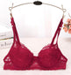 Women's Lace Unlined Underwire Push Up Bra