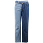 High Waist Patchwork Detachable Blue Jeans