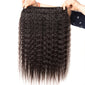 Kinky Straight Hair Bundles Brazilian Hair Weave