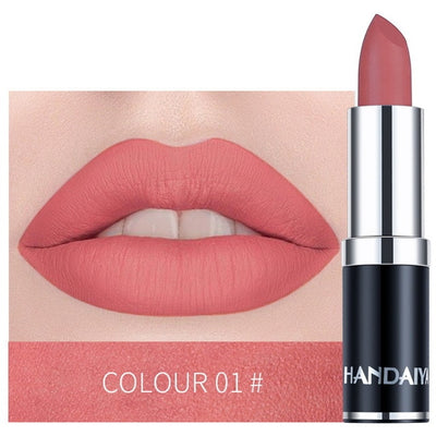 Vitamin E Lip Stick Nutritious Moisturizer Pumpkin Color Luxury Women
