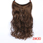 24 inch Invisible Wire No Clips in Hair Extensions