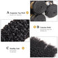 Hair Brazilian Afro Kinky Curly Human Hair Weave