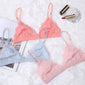 Floral Lace underwear Triangle Cups Unlined Brassiere