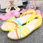 Women Sandals Jelly Shoes Peep Toe Summer Beach Shoes