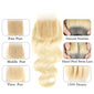 Blonde Bundles With Closure Brazilian Body Wave