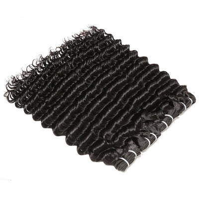Deep Wave 4 Bundles Deal Peruvian Hair Bundles