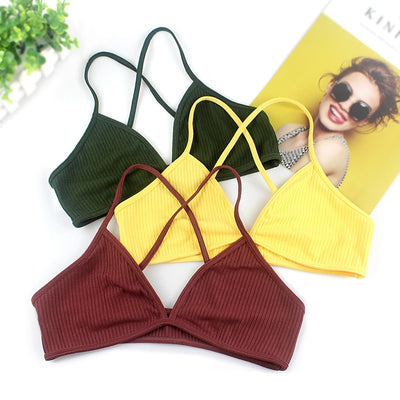 Backless Women Bra Tops Underwear