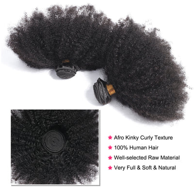 Kinky Curly Hair Brazilian Hair Weave Bundles