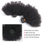 Kinky Curly Hair Brazilian Hair Weave Bundles