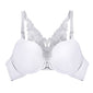 Lace Bra For Women Front Closure Push Up