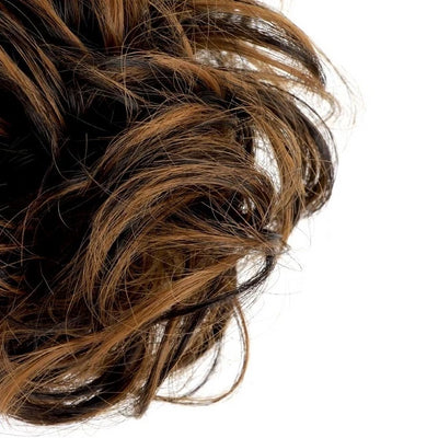 Synthetic Elastic Wavy Curly Hair Donut Curly