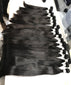 Straight Unprocessed Human Hair Natural Color