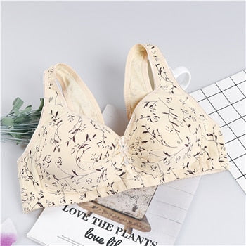 Four-breasted Plus Size Bra Thin bra For Woman