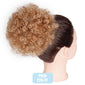 Ponytail Chignon Hair Extensions Synthetic Puff Afro Short Kinky Curly