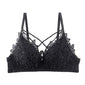 Lace Floral Embroidery Bralette Sexy Lingerie Comfort