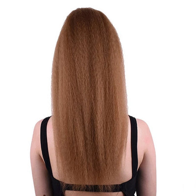 Straight Ponytail Synthetic Hair Bun Chignon Hairpiece For Women