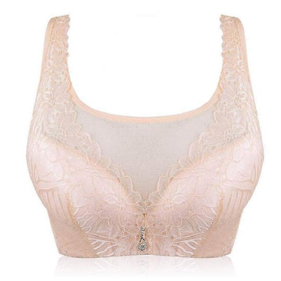 Thin cup women push up bras for women