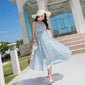 Women Party Midi Dresses Casual Sun Beach Vestidos